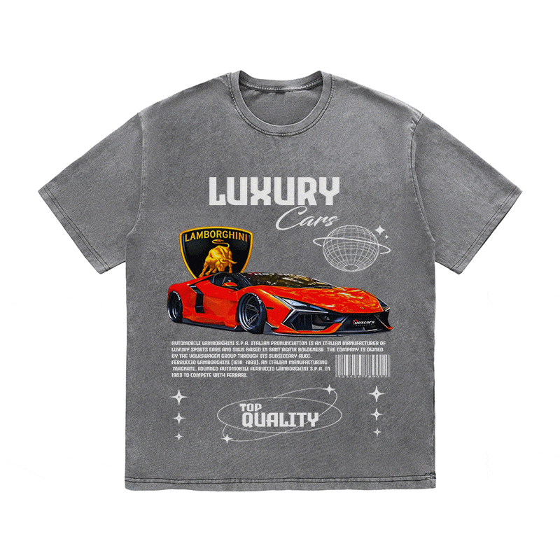 LAMBORGHINI HEAVY WEIGHT COTTON TEE-9102