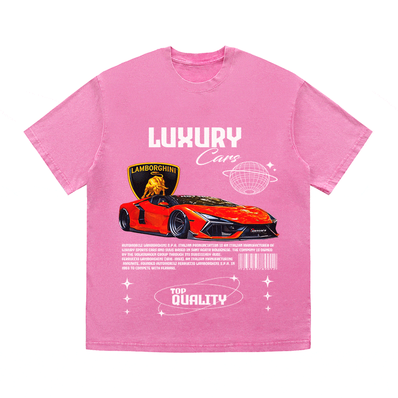 LAMBORGHINI HEAVY WEIGHT COTTON TEE-9102