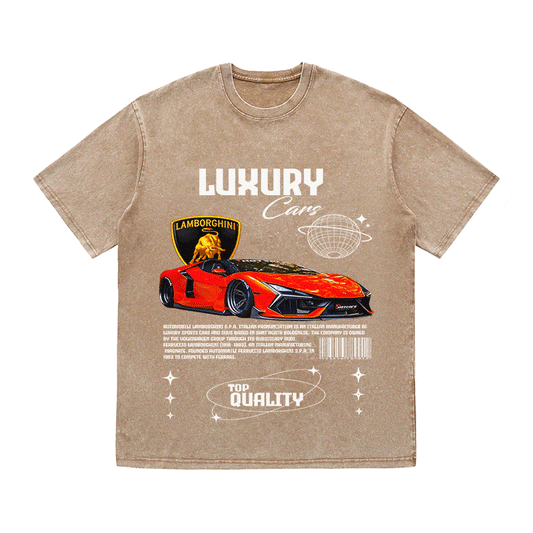 LAMBORGHINI HEAVY WEIGHT COTTON TEE-9102