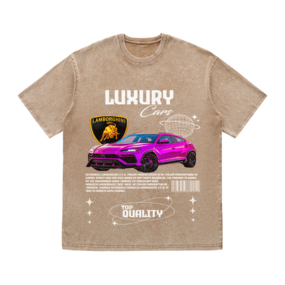 LAMBORGHINI HEAVY WEIGHT COTTON TEE-9103