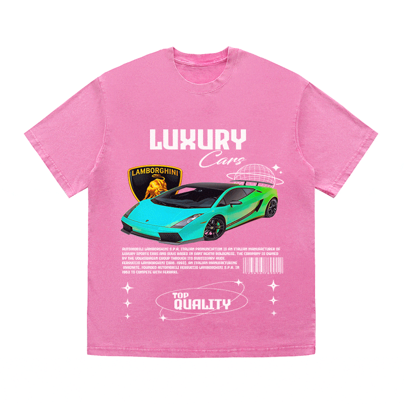 LAMBORGHINI HEAVY WEIGHT COTTON TEE-9104