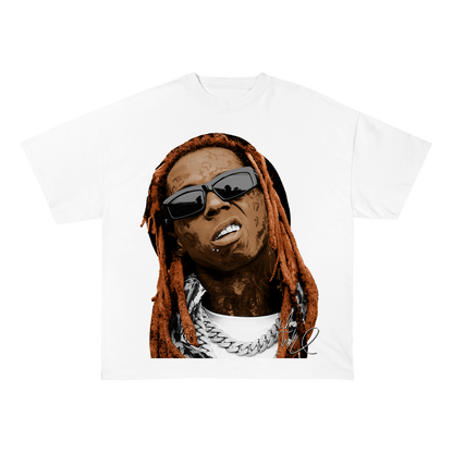 LILWAYNE HEAVY WEIGHT COTTON TEE-8025