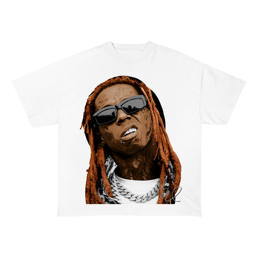 LILWAYNE HEAVY WEIGHT COTTON TEE-8025