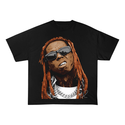 LILWAYNE HEAVY WEIGHT COTTON TEE-8025