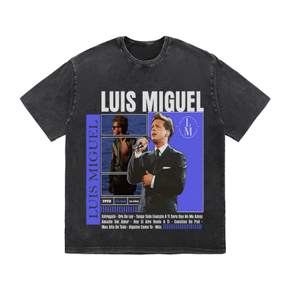 LUIS MIGUEL HEAVY WEIGHT COTTON TEE-9006