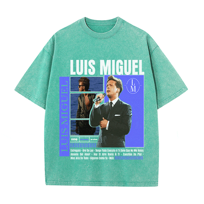 LUIS MIGUEL HEAVY WEIGHT COTTON TEE-9006
