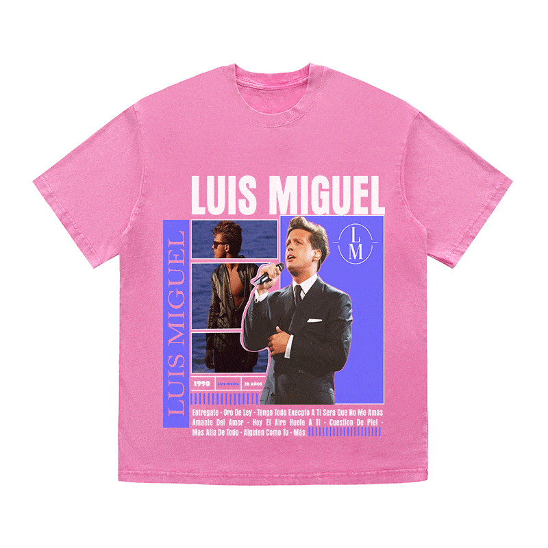 LUIS MIGUEL HEAVY WEIGHT COTTON TEE-9006