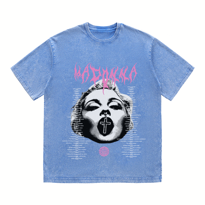 MADONNA HEAVY WEIGHT COTTON TEE-8938