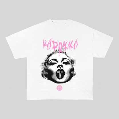 MADONNA HEAVY WEIGHT COTTON TEE-8938