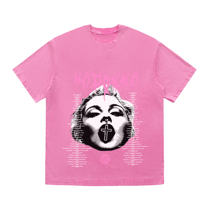 MADONNA HEAVY WEIGHT COTTON TEE-8938