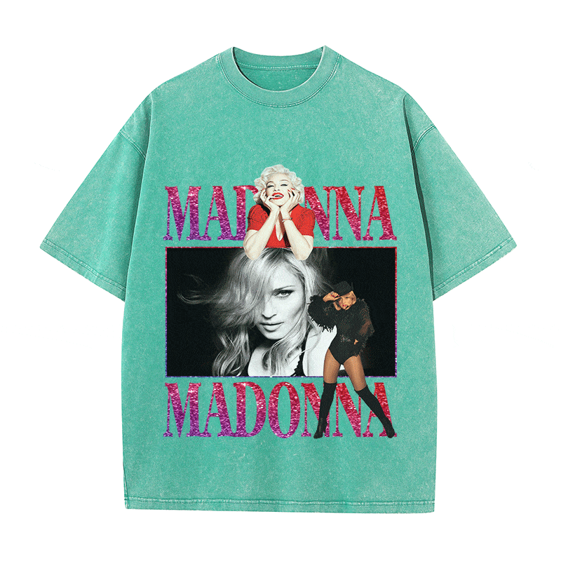 MADONNA HEAVY WEIGHT COTTON TEE-9128