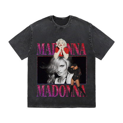 MADONNA HEAVY WEIGHT COTTON TEE-9128