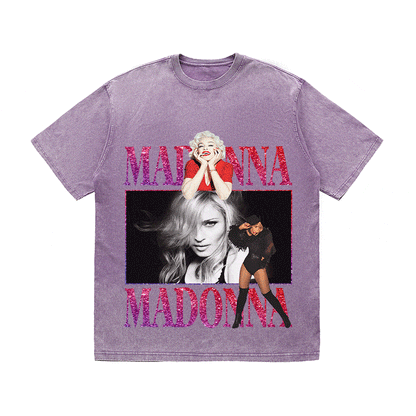 MADONNA HEAVY WEIGHT COTTON TEE-9128