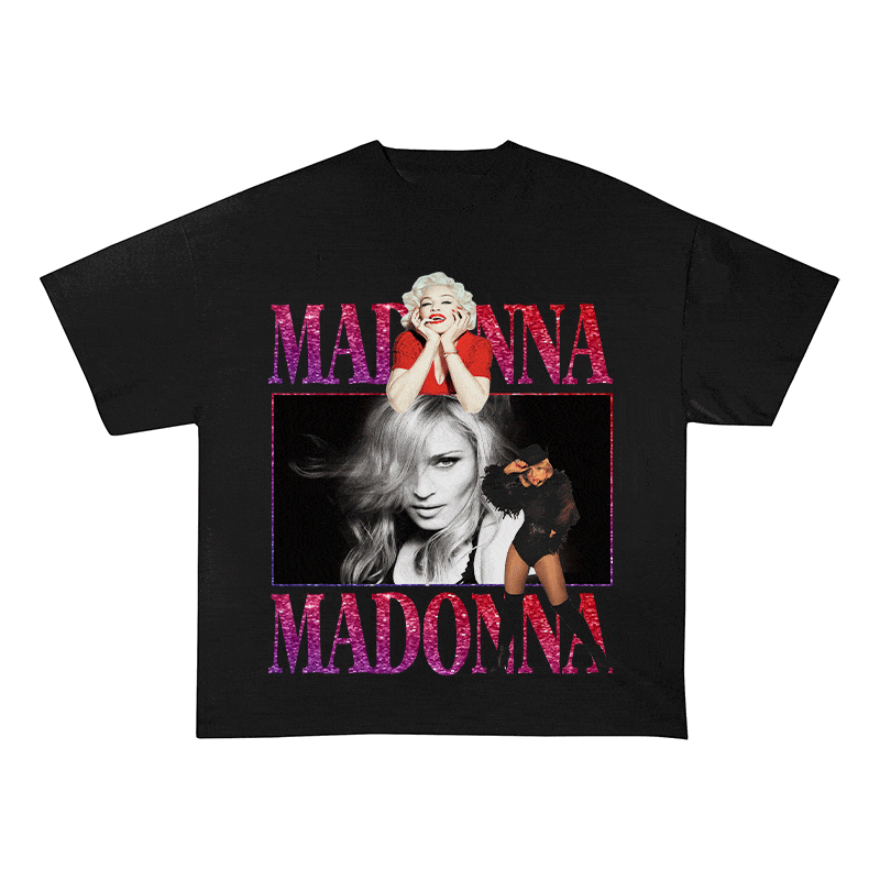 MADONNA HEAVY WEIGHT COTTON TEE-9128