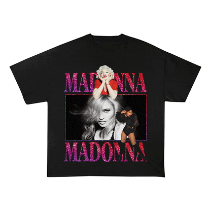 MADONNA HEAVY WEIGHT COTTON TEE-9128