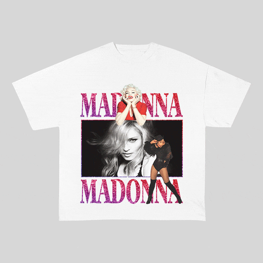 MADONNA HEAVY WEIGHT COTTON TEE-9128