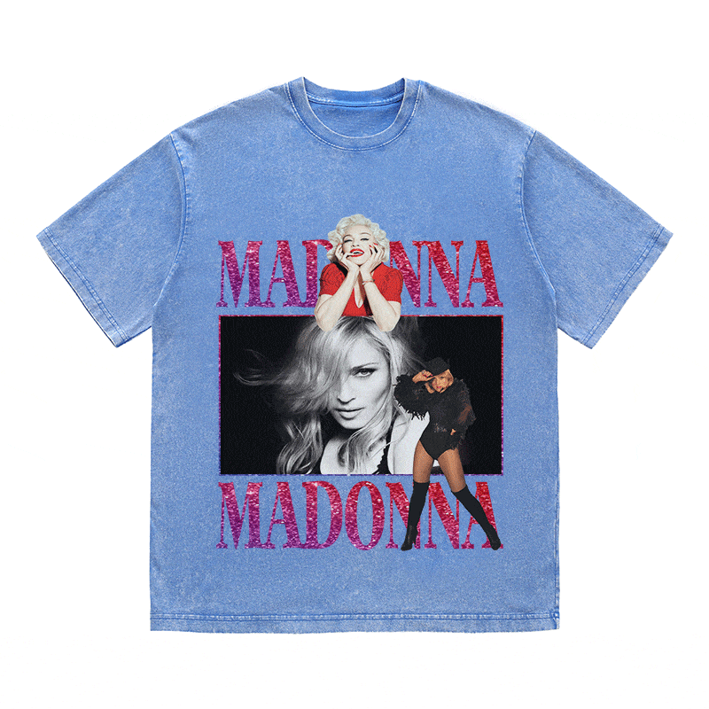 MADONNA HEAVY WEIGHT COTTON TEE-9128