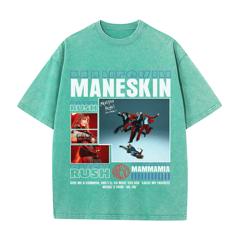 MANESKIN HEAVY WEIGHT COTTON TEE-9008