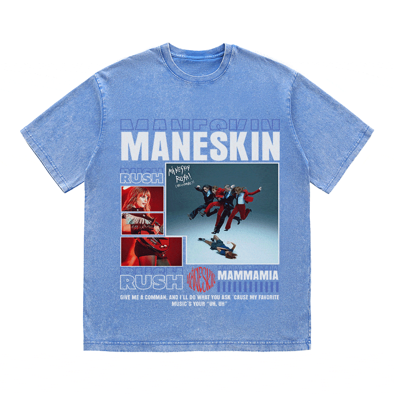 MANESKIN HEAVY WEIGHT COTTON TEE-9008