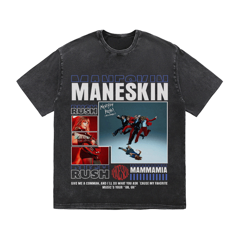 MANESKIN HEAVY WEIGHT COTTON TEE-9008