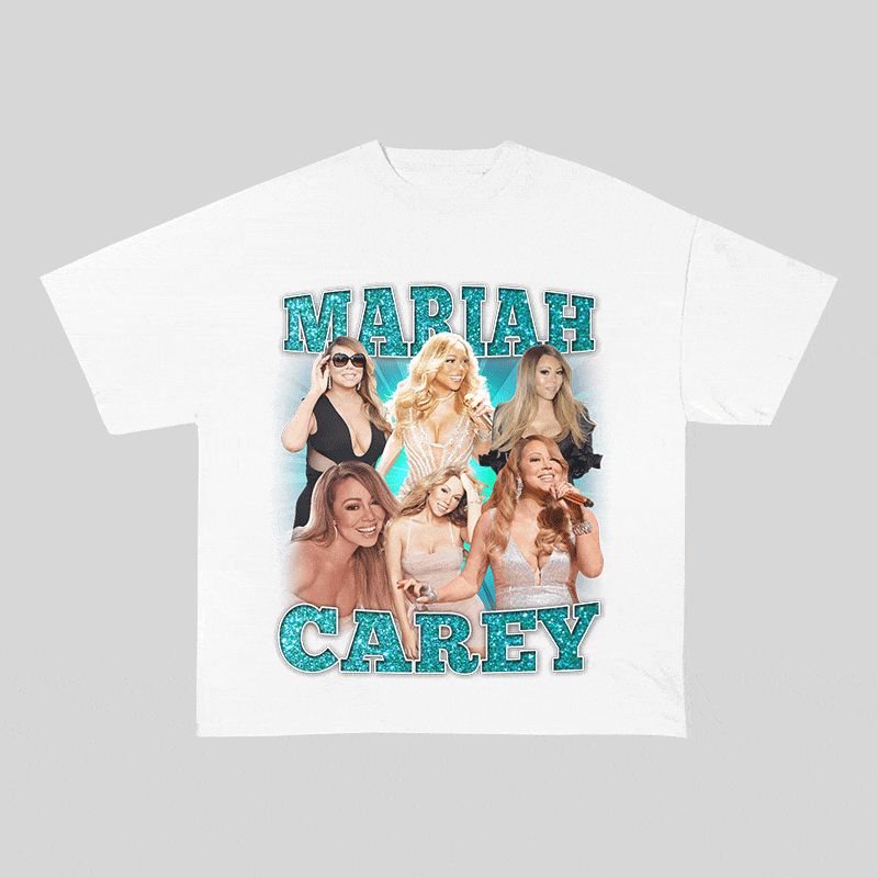MARIAH CAREY HEAVY WEIGHT COTTON TEE-9129