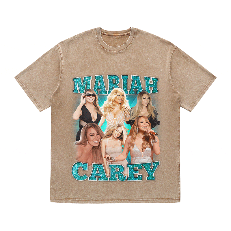 MARIAH CAREY HEAVY WEIGHT COTTON TEE-9129