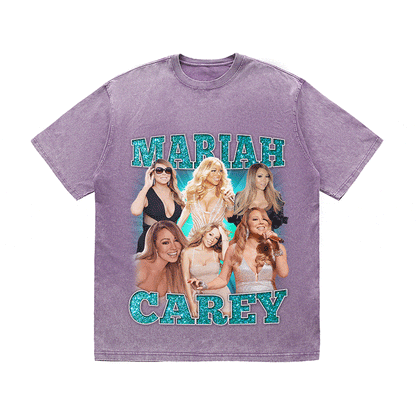 MARIAH CAREY HEAVY WEIGHT COTTON TEE-9129