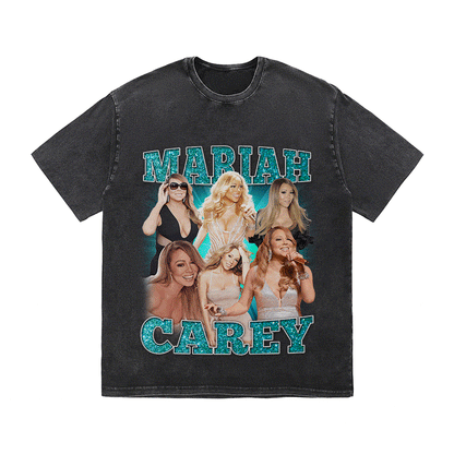 MARIAH CAREY HEAVY WEIGHT COTTON TEE-9129