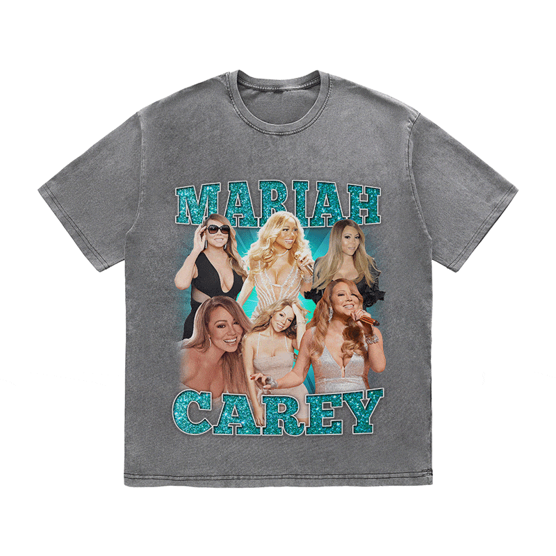 MARIAH CAREY HEAVY WEIGHT COTTON TEE-9129