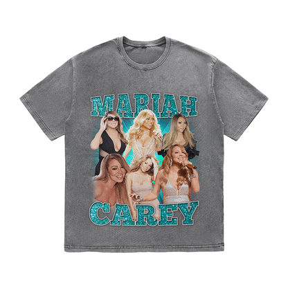 MARIAH CAREY HEAVY WEIGHT COTTON TEE-9129