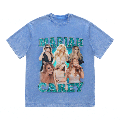 MARIAH CAREY HEAVY WEIGHT COTTON TEE-9129