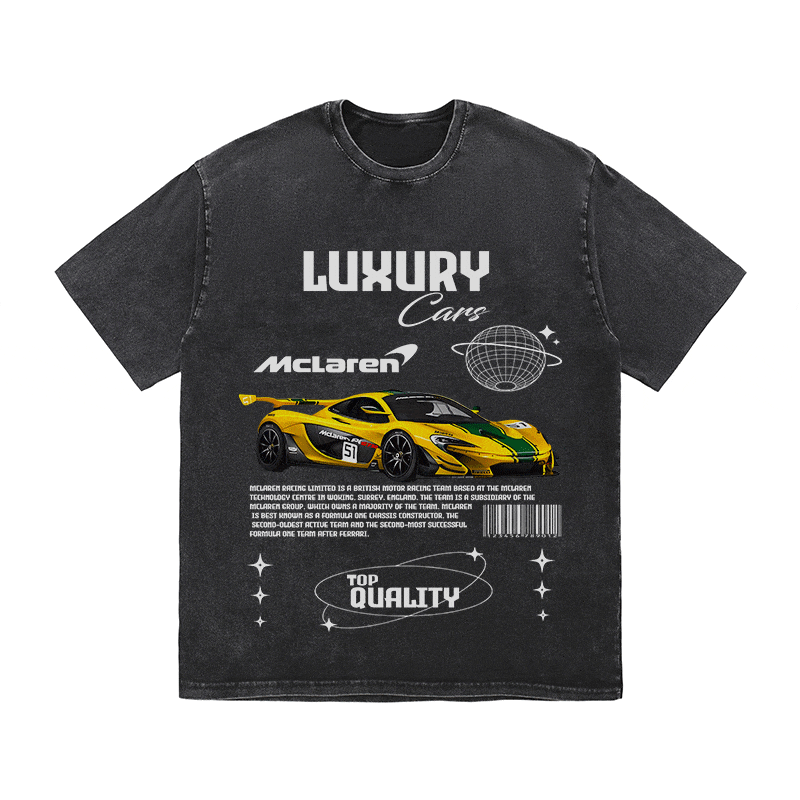 MCLAREN HEAVY WEIGHT COTTON TEE-9105