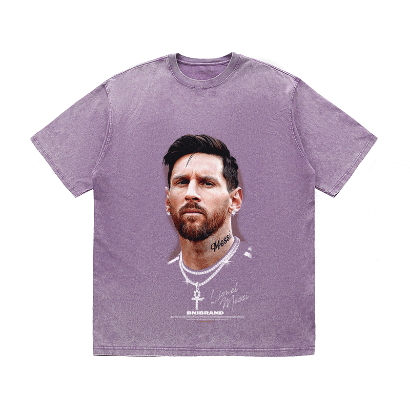 MESSI HEAVY WEIGHT COTTON TEE-9323