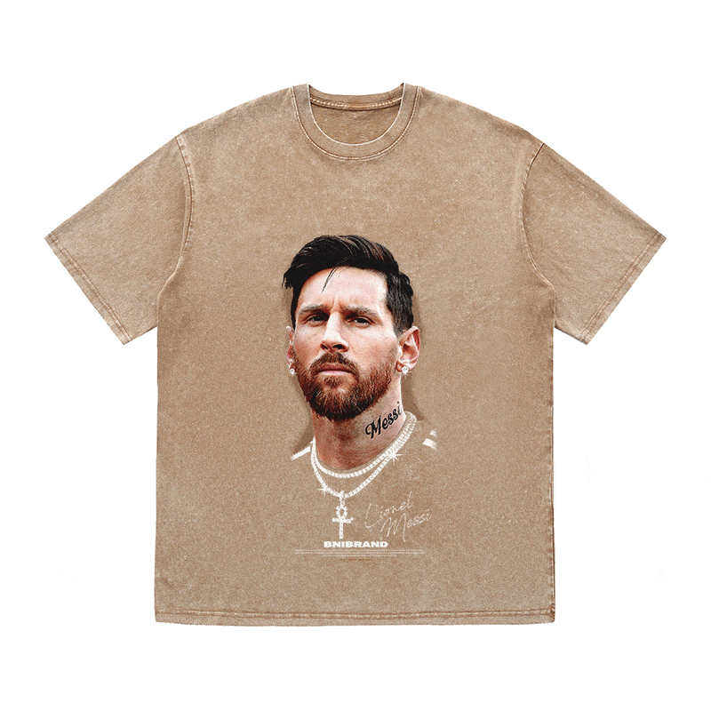 MESSI HEAVY WEIGHT COTTON TEE-9323