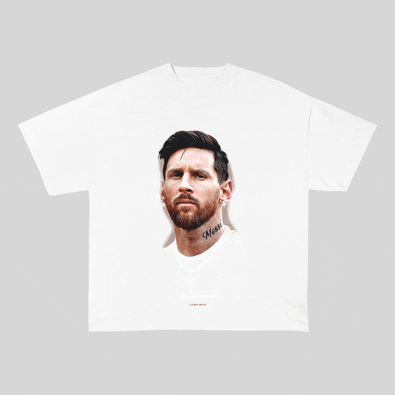 MESSI HEAVY WEIGHT COTTON TEE-9323