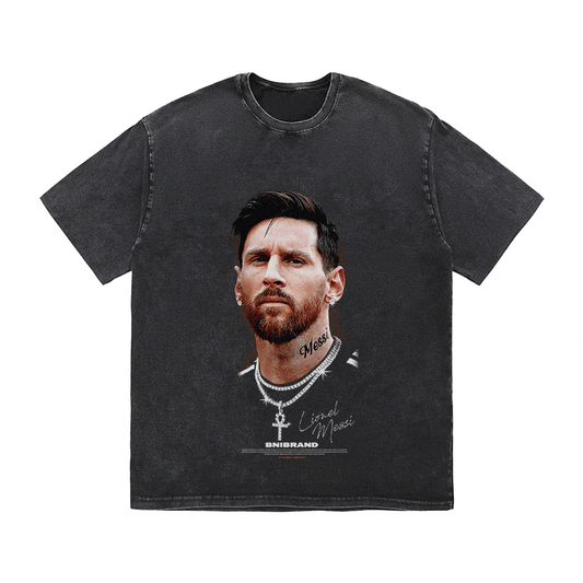 MESSI HEAVY WEIGHT COTTON TEE-9323