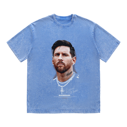 MESSI HEAVY WEIGHT COTTON TEE-9323