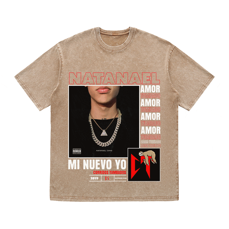 NATANAEL CANO 2 HEAVY WEIGHT COTTON TEE-9009