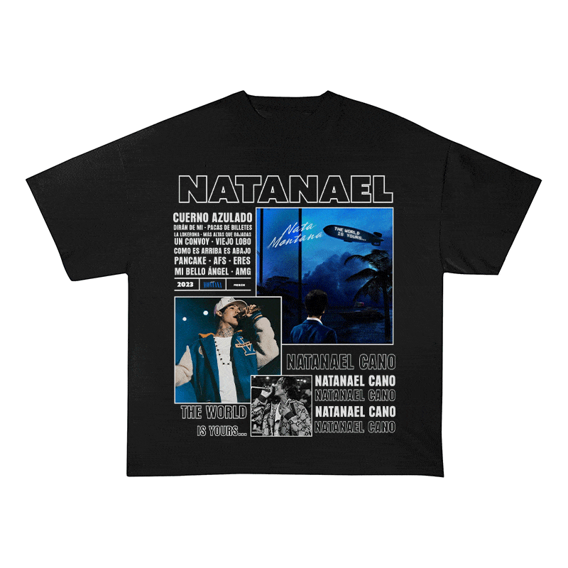 NATANAEL CANO HEAVY WEIGHT COTTON TEE-9010