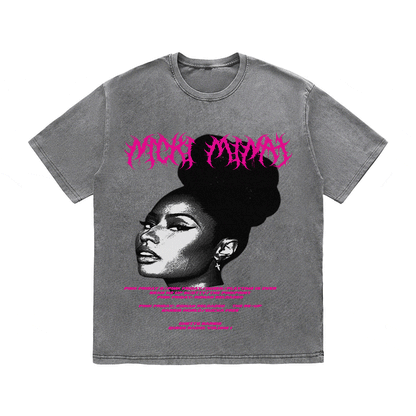 RDMCLOTHINGART tapestry hoodie NCKI MINAJ HEAVY WEIGHT COTTON TEE-8888
