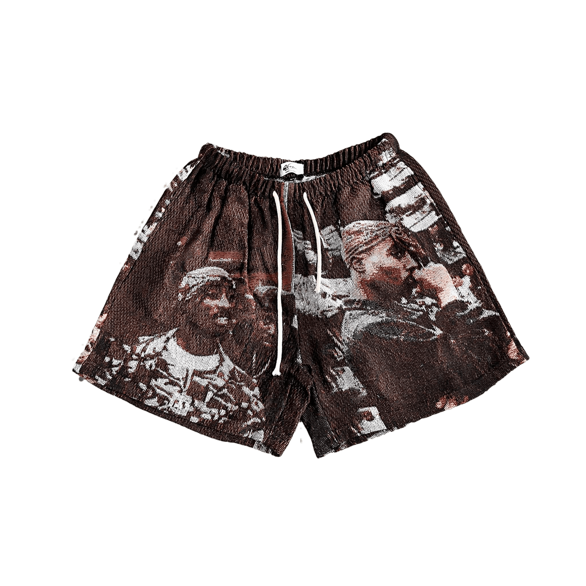 NEW 2PAC TAPESTRY SHORTS