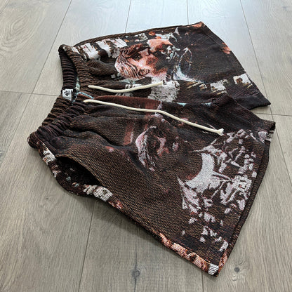 NEW 2PAC TAPESTRY SHORTS
