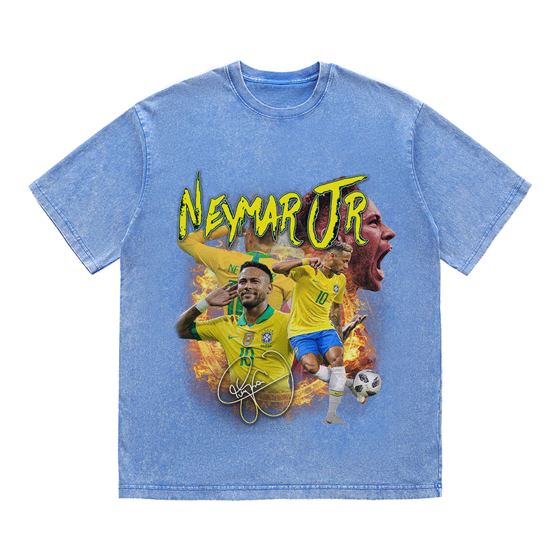NEYMAR JR HEAVY WEIGHT COTTON TEE-9168
