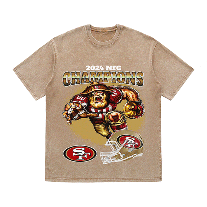 NFC CHAMP HEAVY WEIGHT COTTON TEE-9188