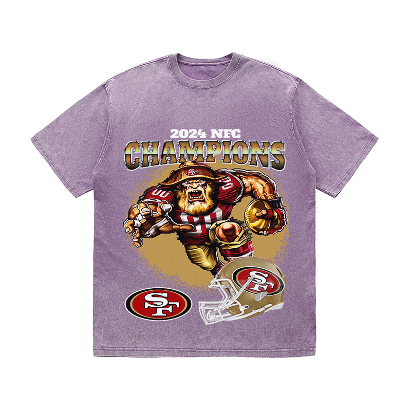NFC CHAMP HEAVY WEIGHT COTTON TEE-9188