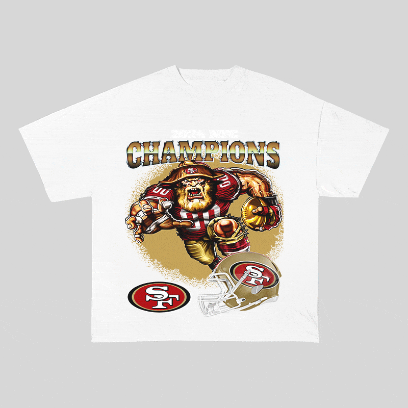 NFC CHAMP HEAVY WEIGHT COTTON TEE-9188