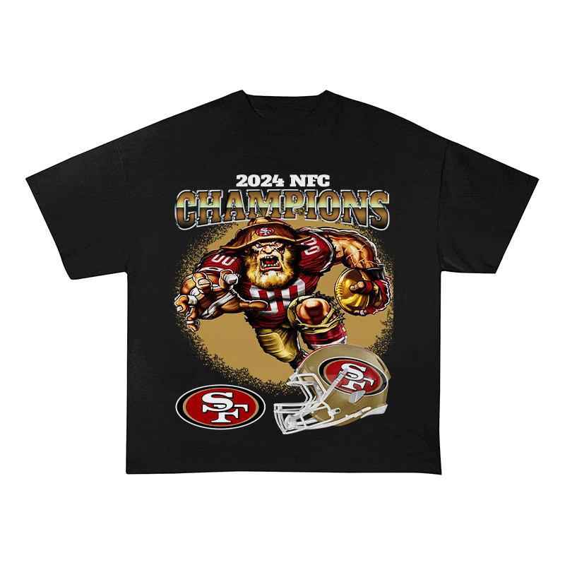 NFC CHAMP HEAVY WEIGHT COTTON TEE-9188