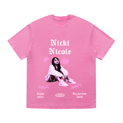 RDMCLOTHINGART tapestry hoodie NICKI NICOLE HEAVY WEIGHT COTTON TEE-8889