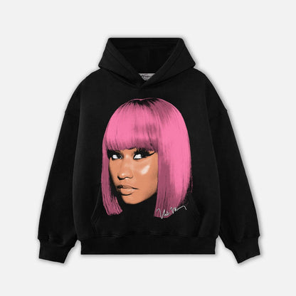 NICKIMINAJ HEAD HOODIE-1088