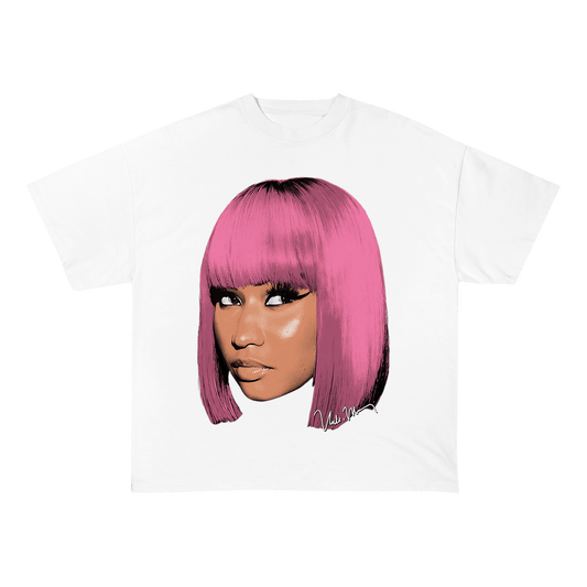 NICKIMINAJ HEAVY WEIGHT COTTON TEE-8037